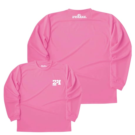 EX long tee【DRY】  PINK