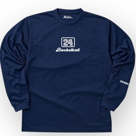DWS long tee【DRY】NAVY