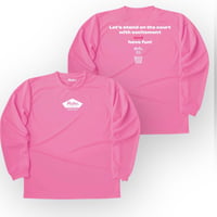 HF long tee 【DRY】  PINK