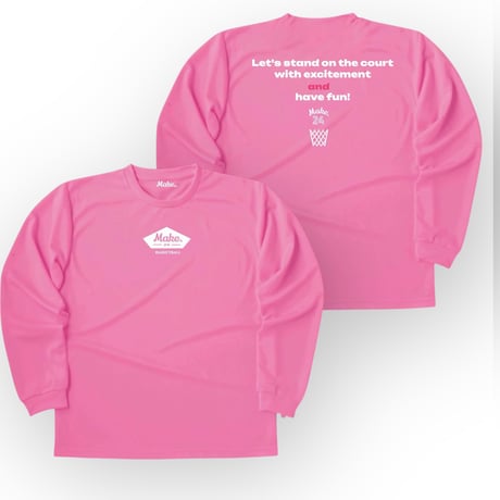 HF long tee 【DRY】  PINK