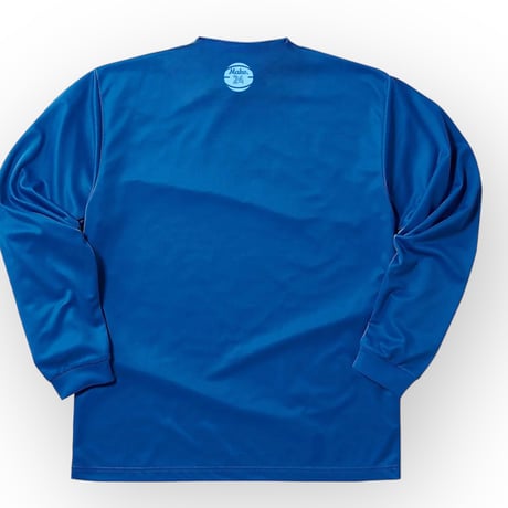 MC long tee 【DRY】BLUE