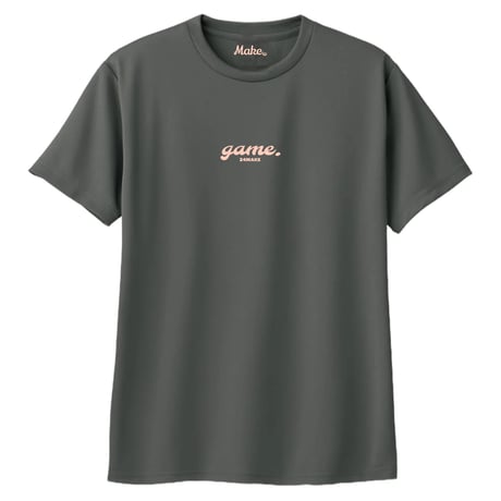 WHL short tee【DRY】DARK GRAY