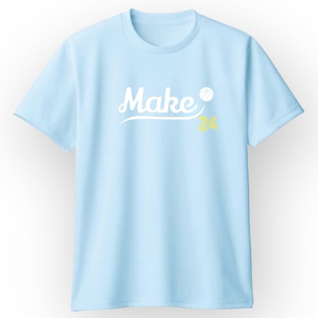WT short tee【DRY】LIGHT BLUE
