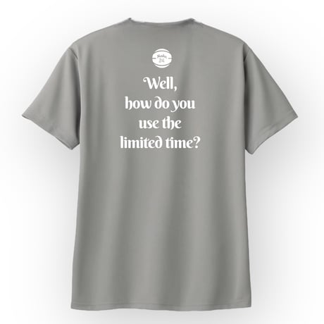 WHL short tee【DRY】GRAY