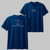 HSL short tee 【DRY】  INDIGO