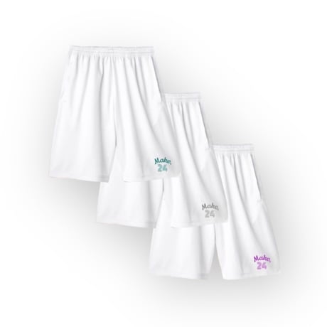 shorts.  type logo 【WHITE】