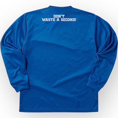 DWS long tee【DRY】BLUE
