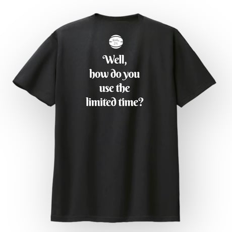 WHL short tee【DRY】BLACK