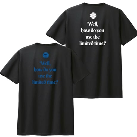 WHL short tee【DRY】BLACK