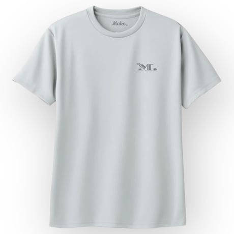 M.short tee【DRY】  SILVER GRAY