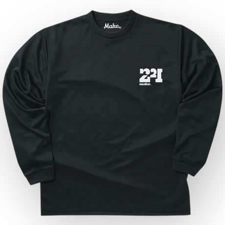 EX long tee【DRY】 BLACK