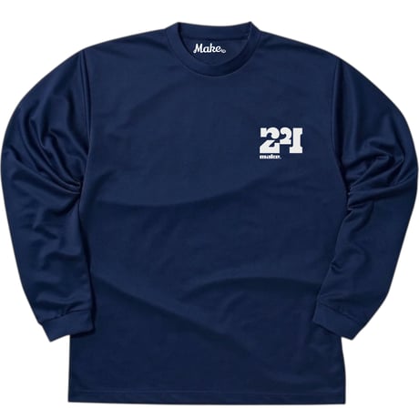 EX long tee【DRY】NAVY