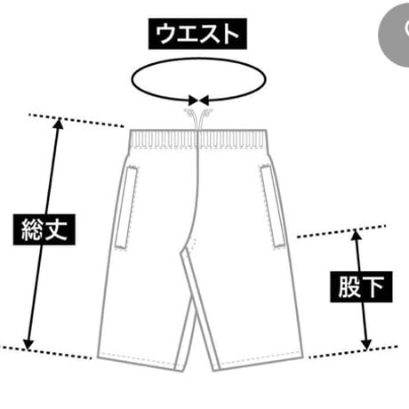 Shorts  type TPZ 【White print】