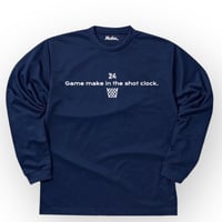 GM long tee 【DRY】NAVY