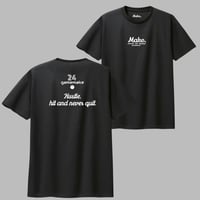 HSL  short tee 【DRY】 BLACK