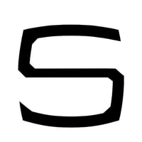 G art font design S