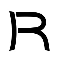 G art font design R