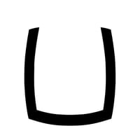 G art font design U