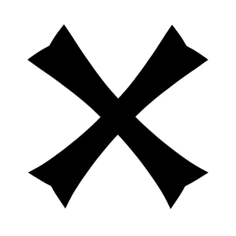 G art font design X