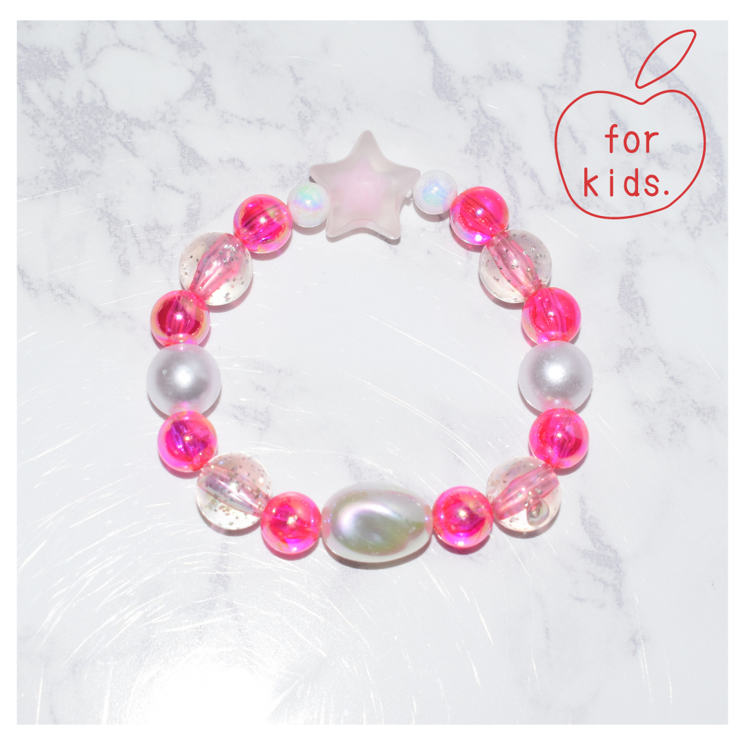 子供用☆ビーズブレスレット【kids12】 | ～心の月～