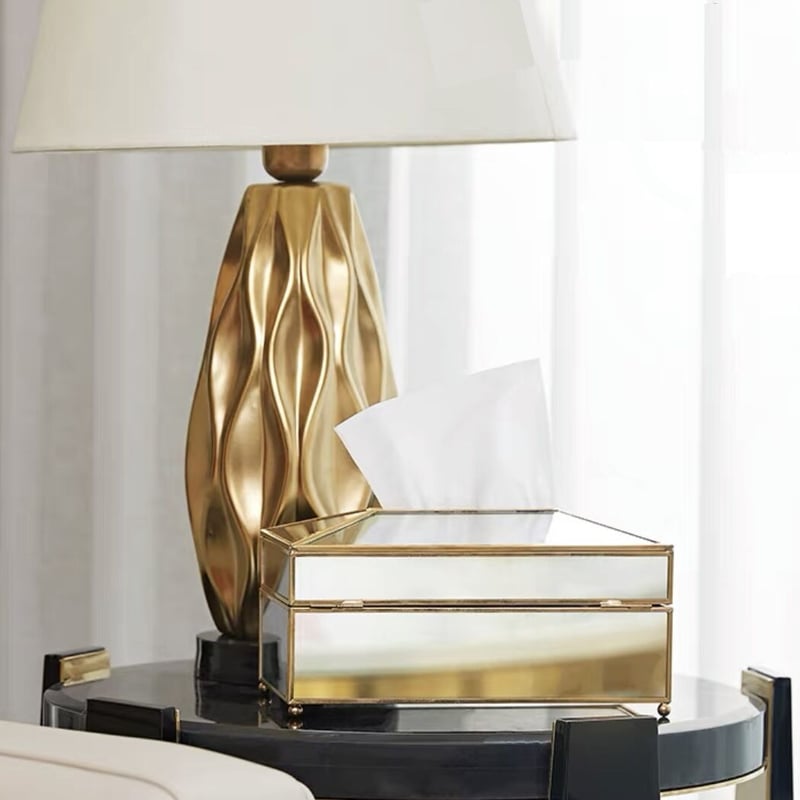 〜Sold〜★フランスアンティーク★ラッフルデザイン★ティッシュケース★ Sold〜☆フランスアンティーク☆ラッフルデザイン☆ティッシュ