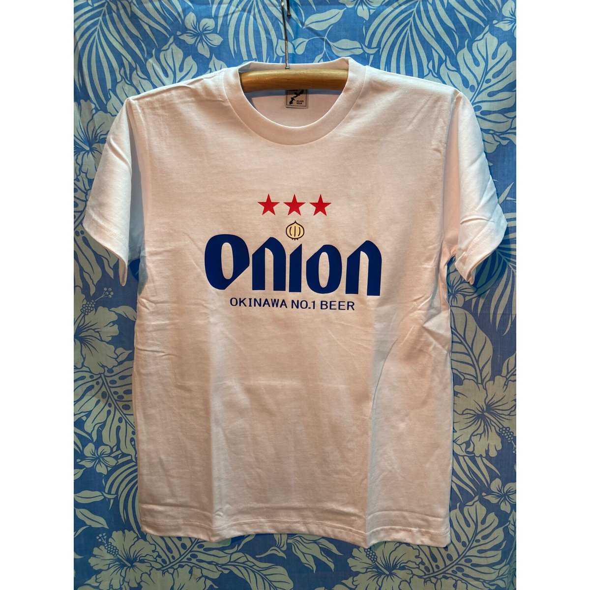 ONION BEER】T-シャツ、ホワイト | 【 OKITEE 】