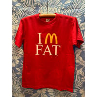 【ImFAT】T-シャツ、レッド