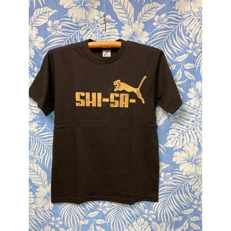 【JUMPING SHI-SA】T-シャツ、ブラック