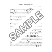 Danza Paraguaya No.1 / Agustín Barrios Mangoré ピアノソロ