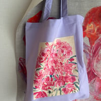 Limited tote bag - sea thrift