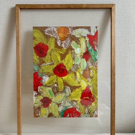 A4 print - daffodils