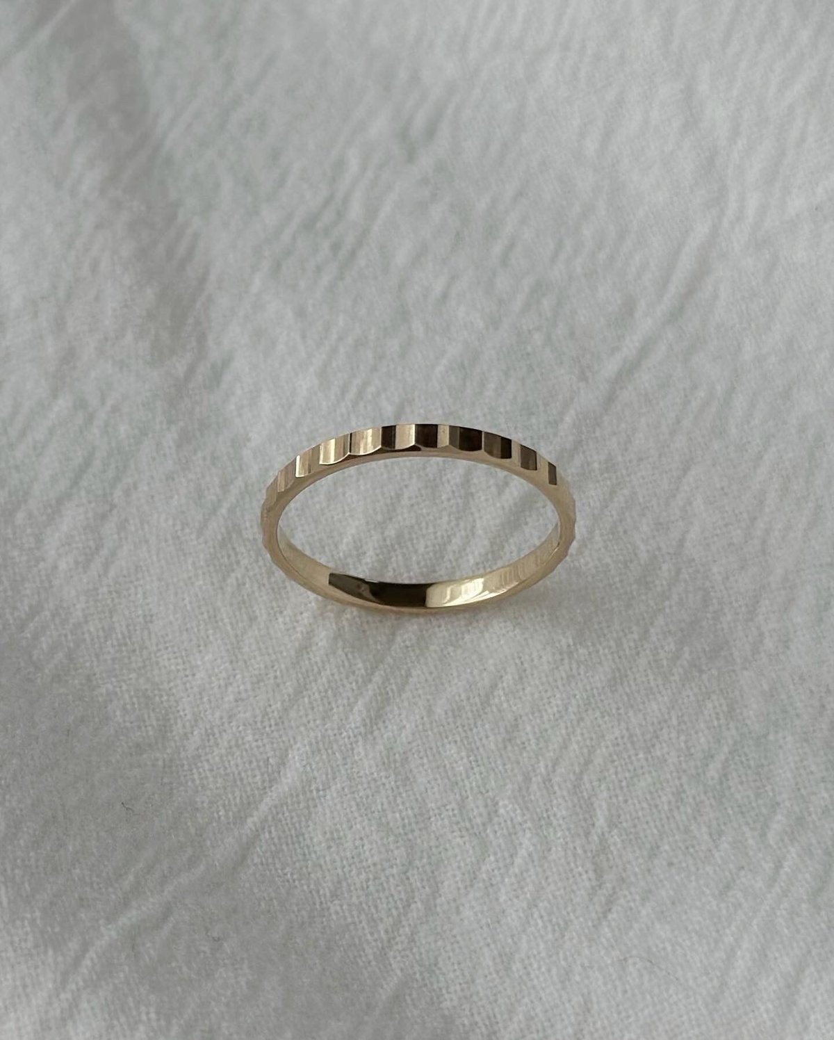 peau jewelry クラシックベゼルリング/K10YG 11号 クラシックベゼルリング/K10YG | peau_jewelry