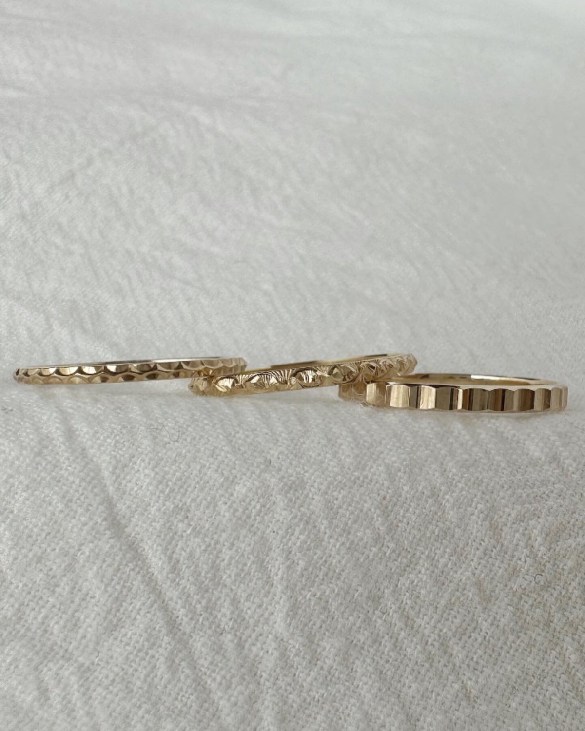 クラシックベゼルリング/K10YG | peau_jewelry