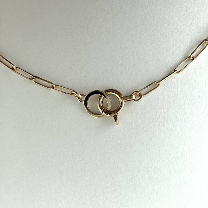 ルーチェリンクブレスレット(細)/YG/K10 | peau_jewelry