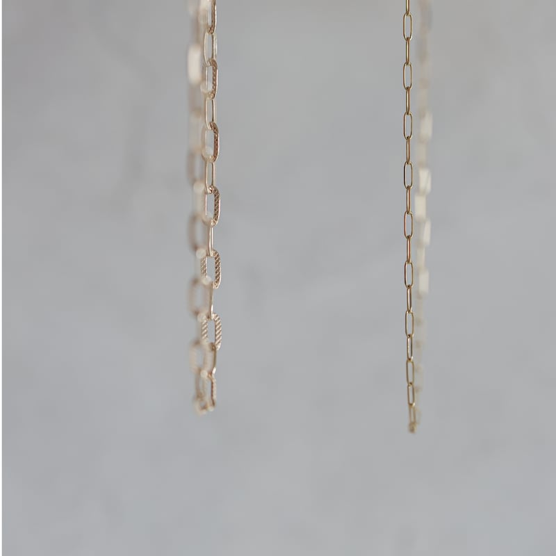 ルーチェリンクブレスレット(細)/YG/K10 | peau_jewelry