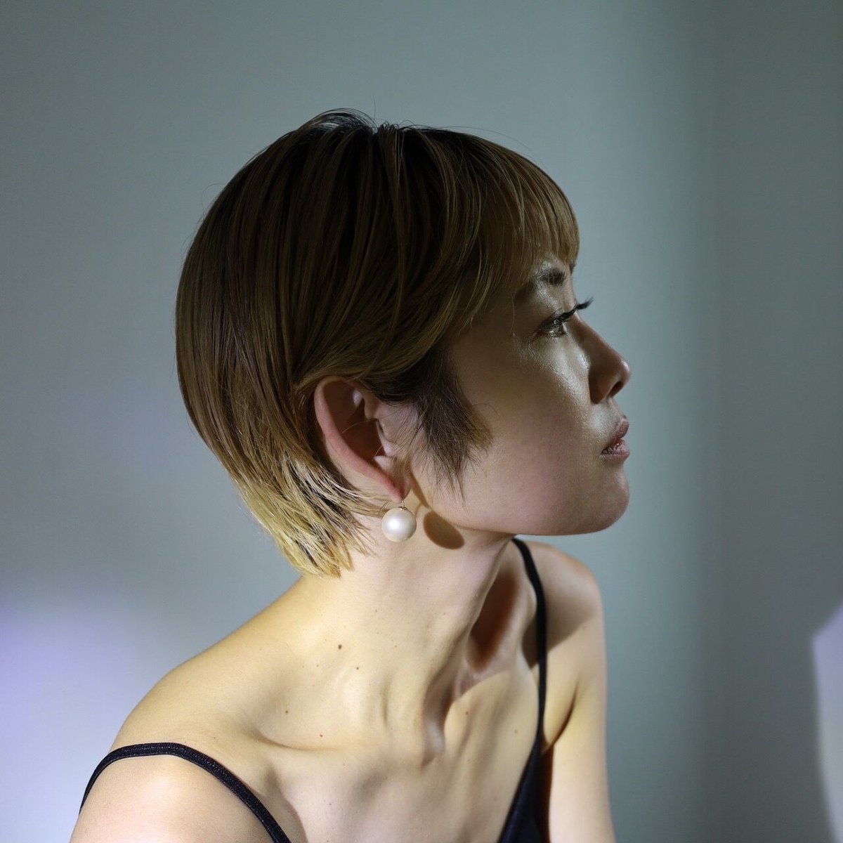 peau. jewelry　パールピアス　K18 イエローゴールド リニューアル】パールピアス/K18/イエローゴールド | peau_jewelry