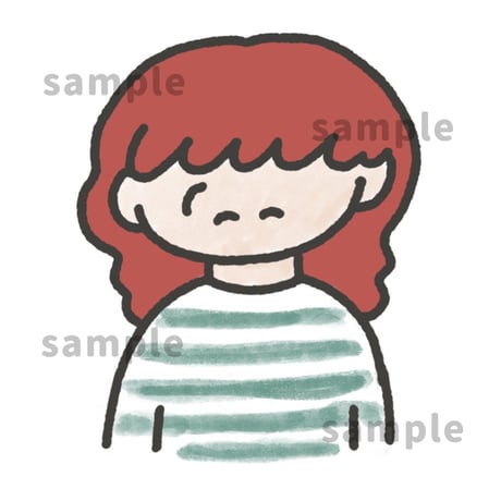 ゆるめのイラスト①