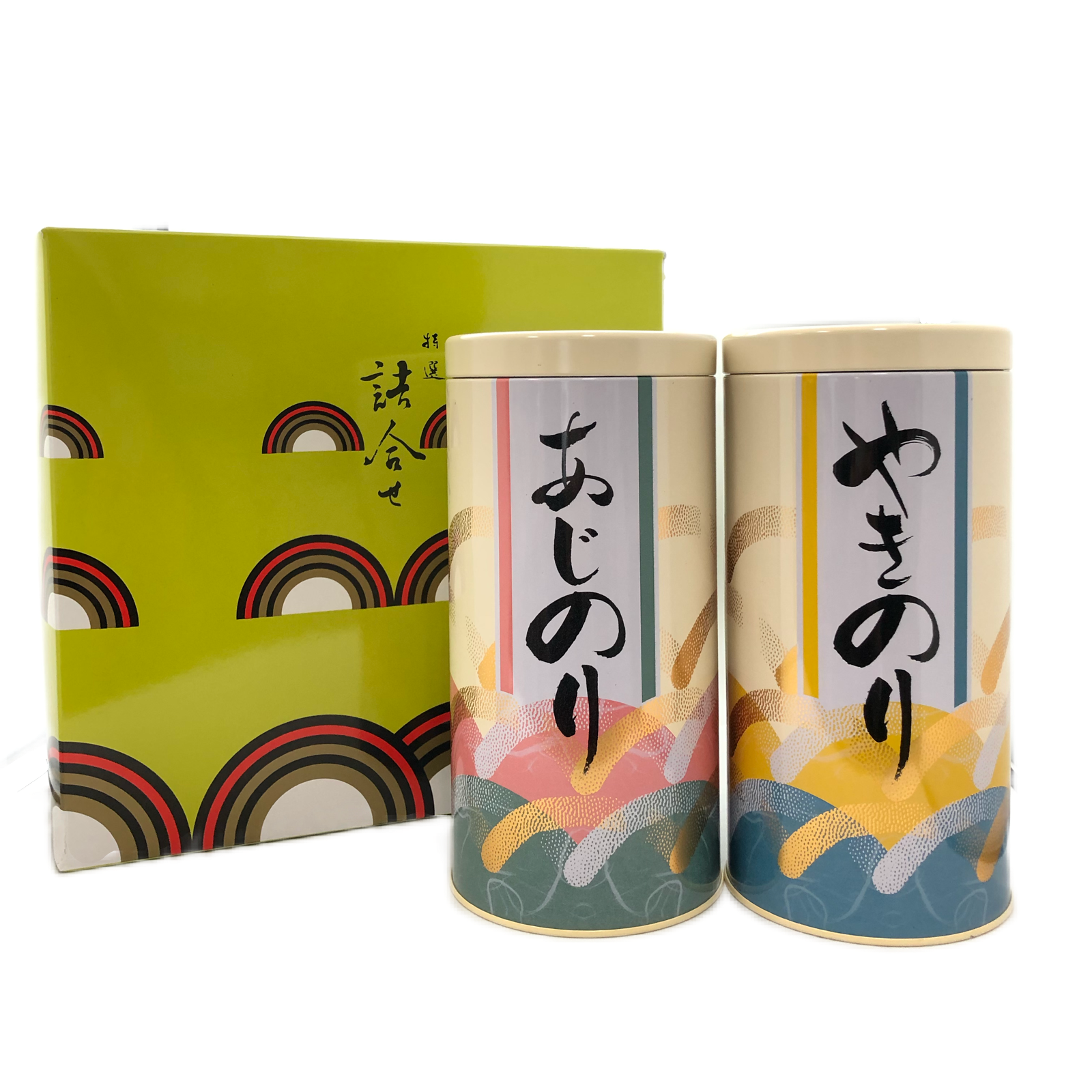 ジャンボ缶 2本詰合せ（焼のり・味付のり） | ㈱髙岡屋