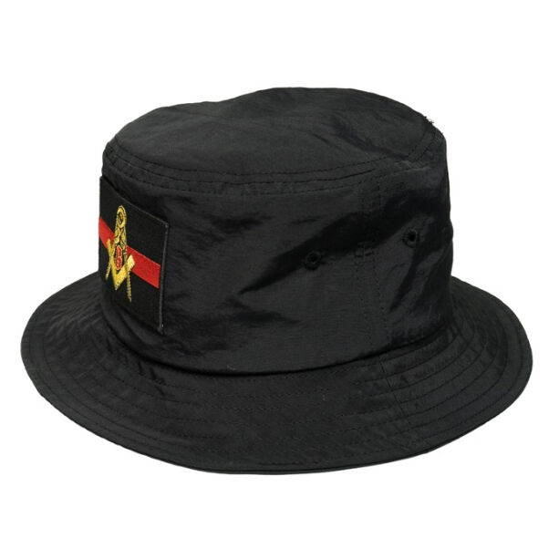 フリーメイソン E3 ワッペンバケットハット BLACK | STRANGE