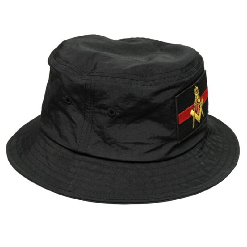 爆*枚様 STONE  バケットハット ブラック NEWERA バケットハット (黒) Zoom PASONA×ATOM & B・J