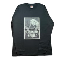 フリーメイソン　P2　ロングTシャツ　ヘキサグラム　BLACK