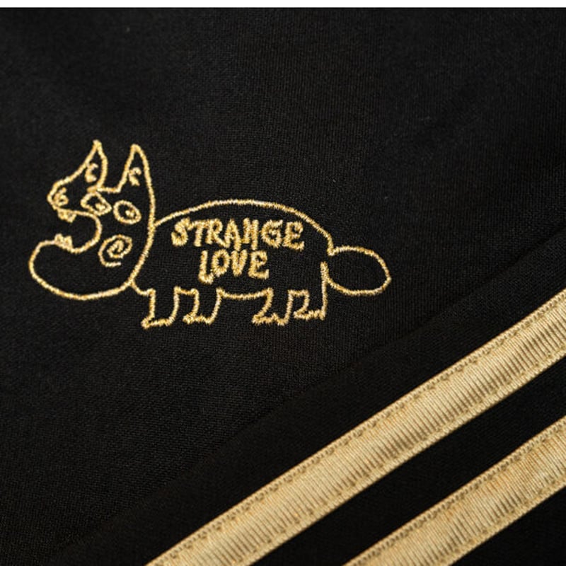 オオカミ刺繍ジャージ GOLDライン / GOLD刺繍 | STRANGE LOVE / M