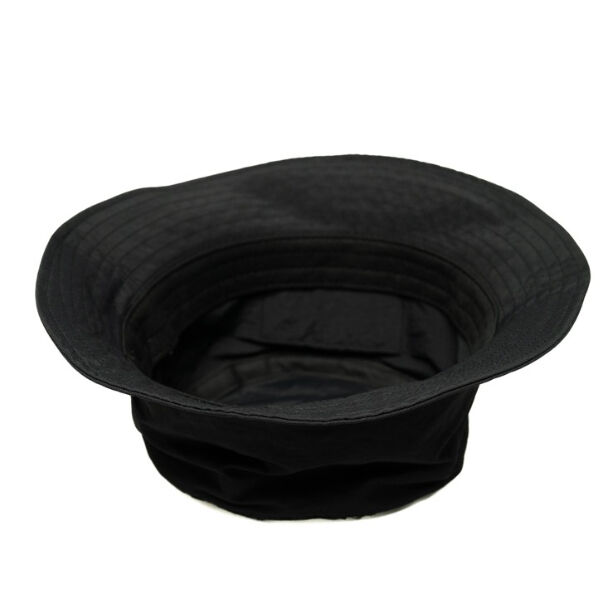 値下げしました⭕️ALLPLUSDELIVER 黒 バケットハット フリーメイソン E3 ワッペンバケットハット BLACK | STRANGE