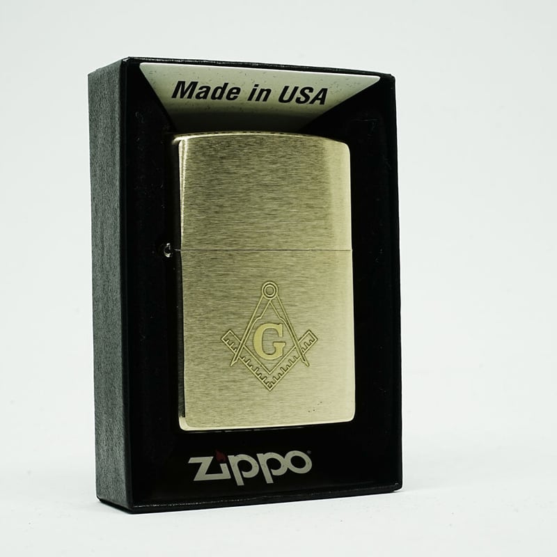 フリーメイソン ZIPPO ゴールド B | STRANGE LOVE / M