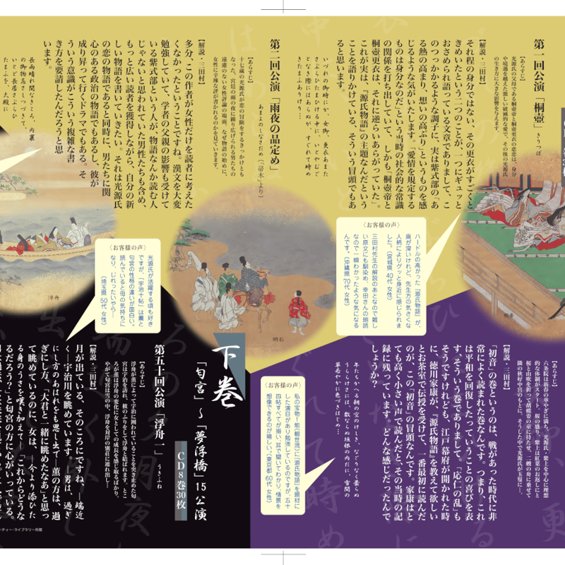 聴いて楽しむ「源氏語り五十四帖」 CD Collection 全巻セット 聴いて楽しむ「源氏語り五十四帖」 CD Collection 全巻セット
