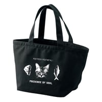 ネコのランチバッグ(ブラック)