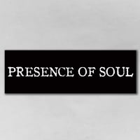 Presence of Soul / ロゴステッカー
