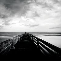 DEEP SILENCE Art Projects ポストカード"The pier"