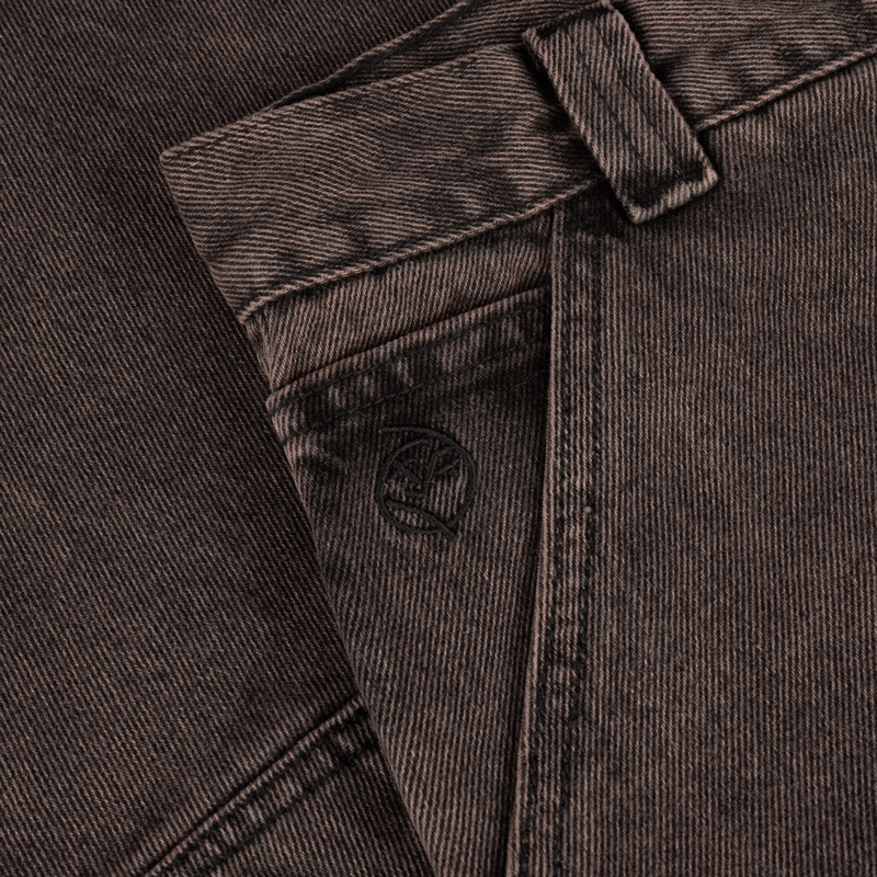 POLAR SKATE CO. BIG BOY WORK PANTS MUD BROWN |