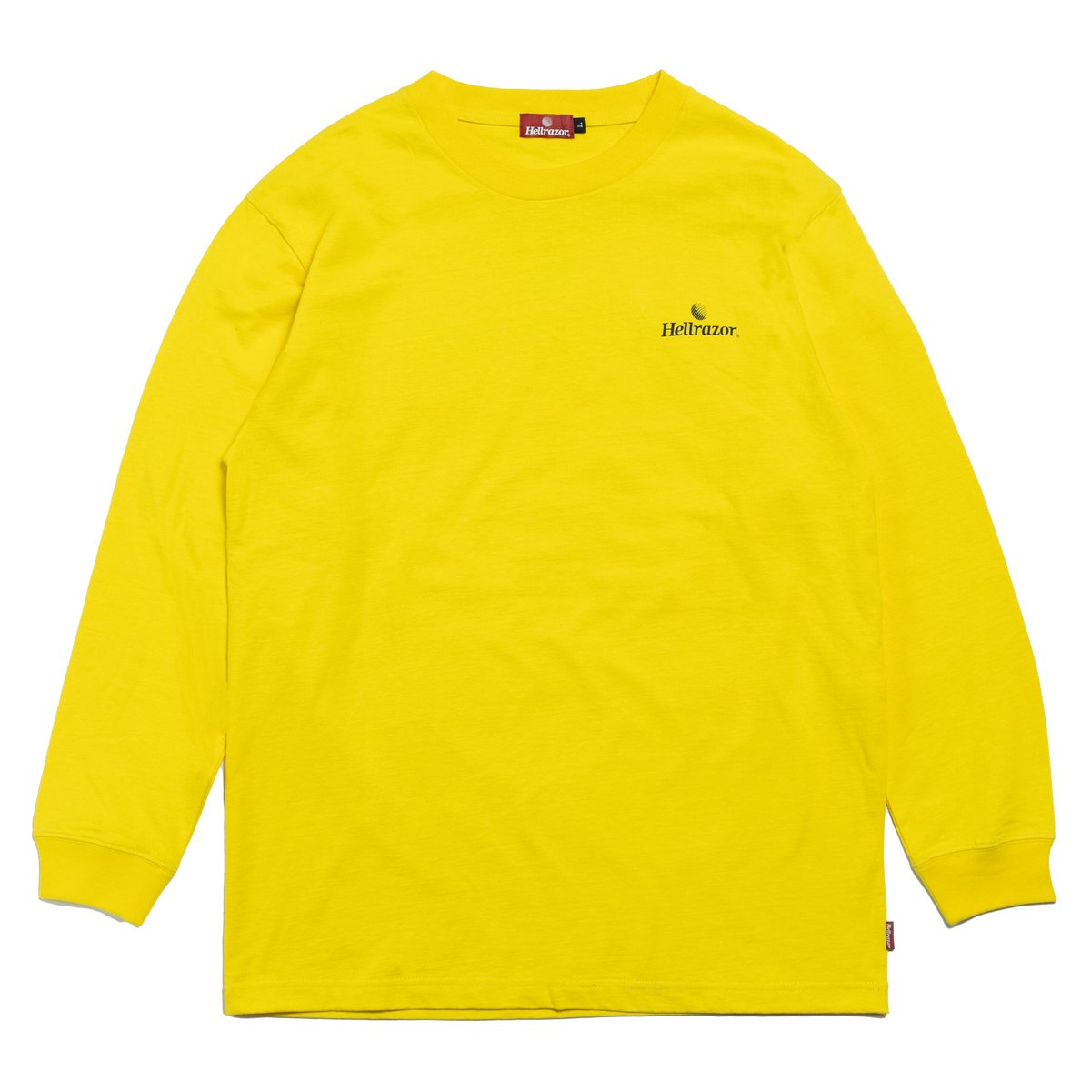 HELLRAZOR TRADEMARK LOGO L/S SHIRT YELLOW HELLRAZOR TRADEMARK LOGO L/S SHIRT YELLOW